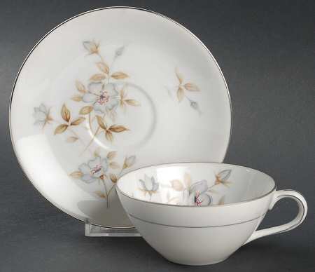 Maytime Flat Cup & Saucer Set