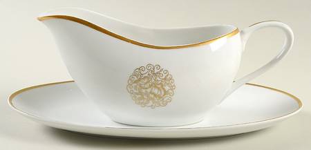 Dorchester Gravy Boat & Underplate/Relish by Yamaka
