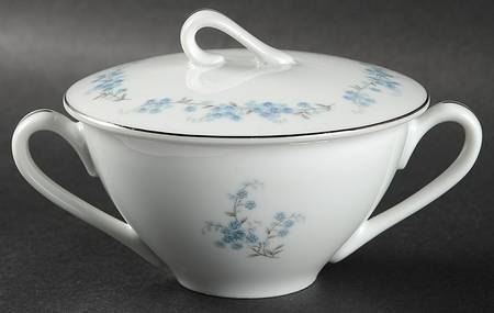 Nancy (Center Design) Sugar Bowl & Lid