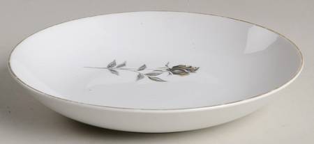 Antique Rose Coupe Soup Bowl