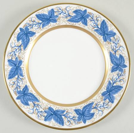 Hampton Court Blue Salad/Dessert Plate