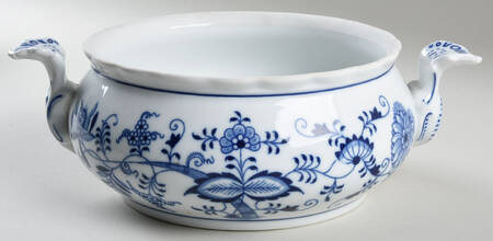 Blue Onion Round Vegetable No Lid