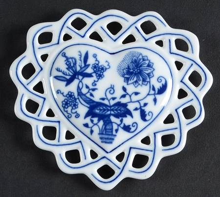 Blue Onion Ornament