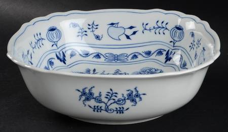Blue Onion 10" Square Salad Serving Bowl