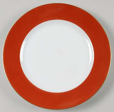 Color Bands Dessert/Pie Plate