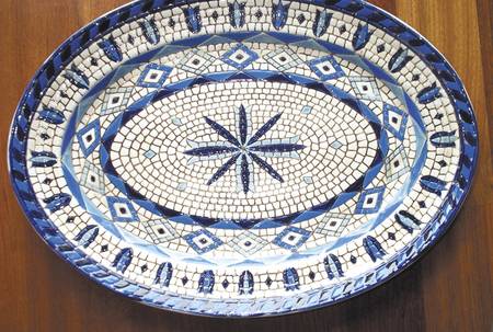 Blue Mosaic by Zrike