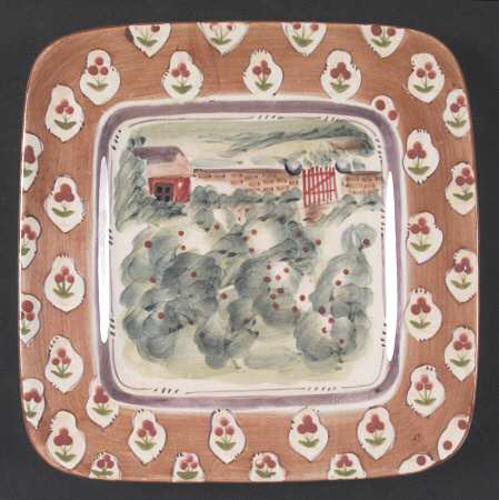 Estate of Mind Square Salad Plate