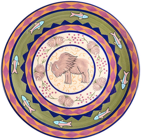 Field & Stream Salad Plate