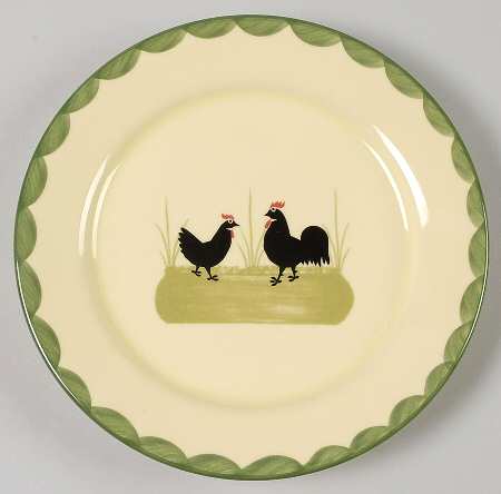 Cocks and Hens Salad Plate