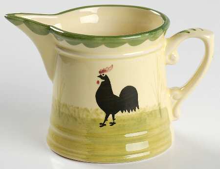 Cocks and Hens Creamer