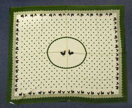 Cocks and Hens 50" X 84" Rectangular Tablecloth