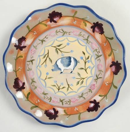 Avignon Salad/Dessert Plate