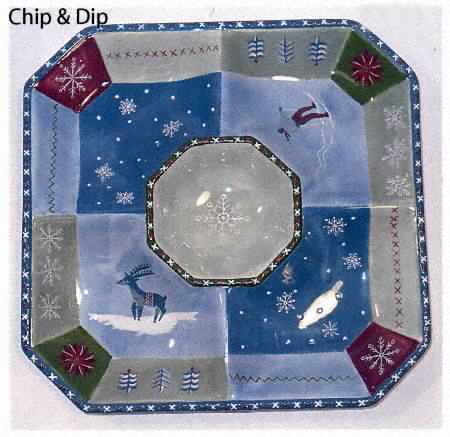 Ski Lodge 1 Piece Chip & Dip by Zrike