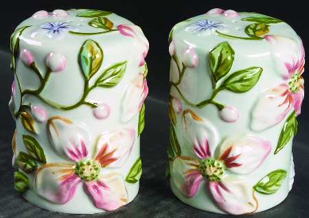 Garden Bouquet Sculpted Salt & Pepper Set