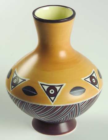 Rhythms 6" Vase