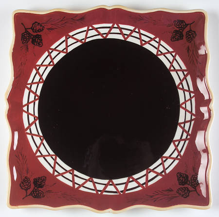 Cabin Fever (Woolrich) 13" Square Serving Platter