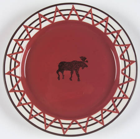 Cabin Fever (Woolrich) Salad/Dessert Plate