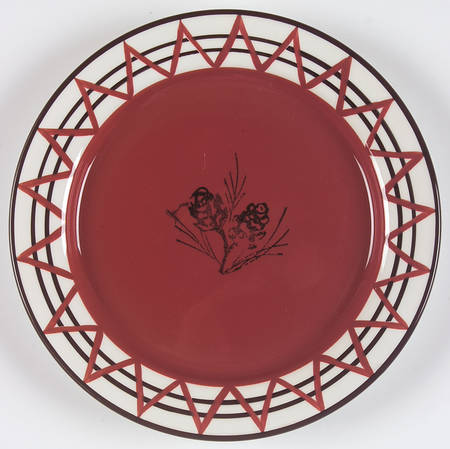 Cabin Fever (Woolrich) Salad/Dessert Plate