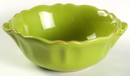 Tuscany Sage Green Lugged Soup Bowl