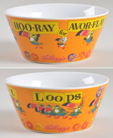 Froot Loops Coupe Cereal Bowl