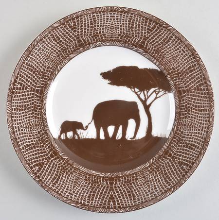 Safari Salad Plate