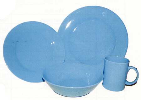Porcelain Solids Blue by Zrike