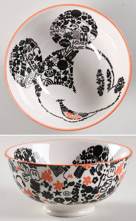 All Over Mickey & Minnie Tidbit Bowl