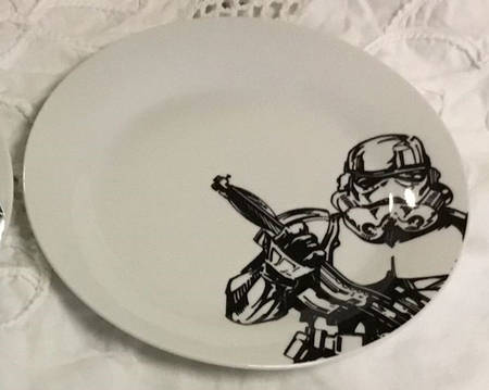 Star Wars Appetizer Plate