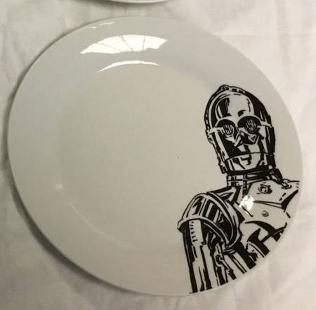 Star Wars Appetizer Plate