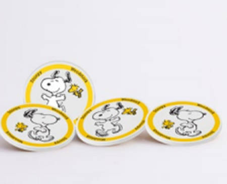 Peanuts Coaster Set - 4 Piece (2 COAM1 & 2 COAM2)