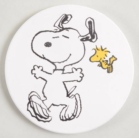 Peanuts Floral Coaster