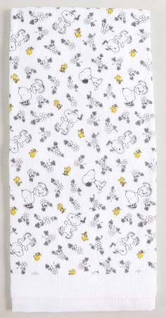 Peanuts Floral Cloth Kitchen Towel