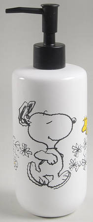Peanuts Floral Lotion/Soap Dispenser