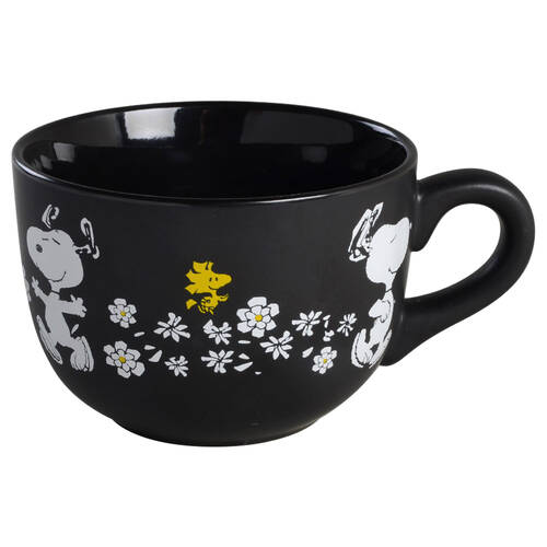 Peanuts Floral Soup Mug