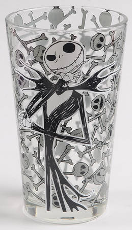 Nightmare Before Christmas 16 Oz Glassware Tumbler