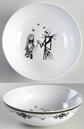 Nightmare Before Christmas 9" Round Serving Bowl