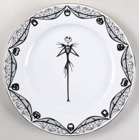 Nightmare Before Christmas Dinner Plate