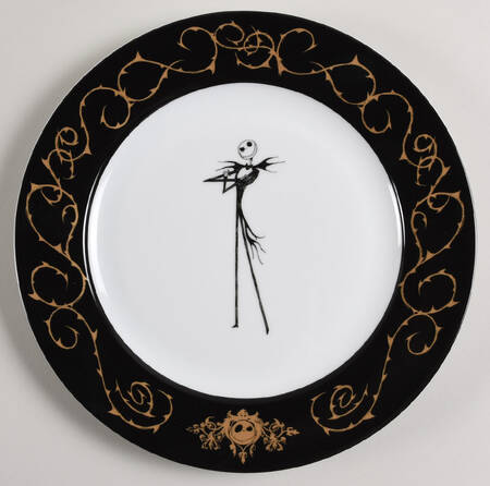 Nightmare Before Christmas Dinner Plate