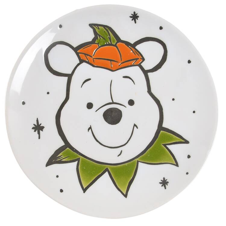 Winnie the Pooh Falling Leaves Appetizer Plate