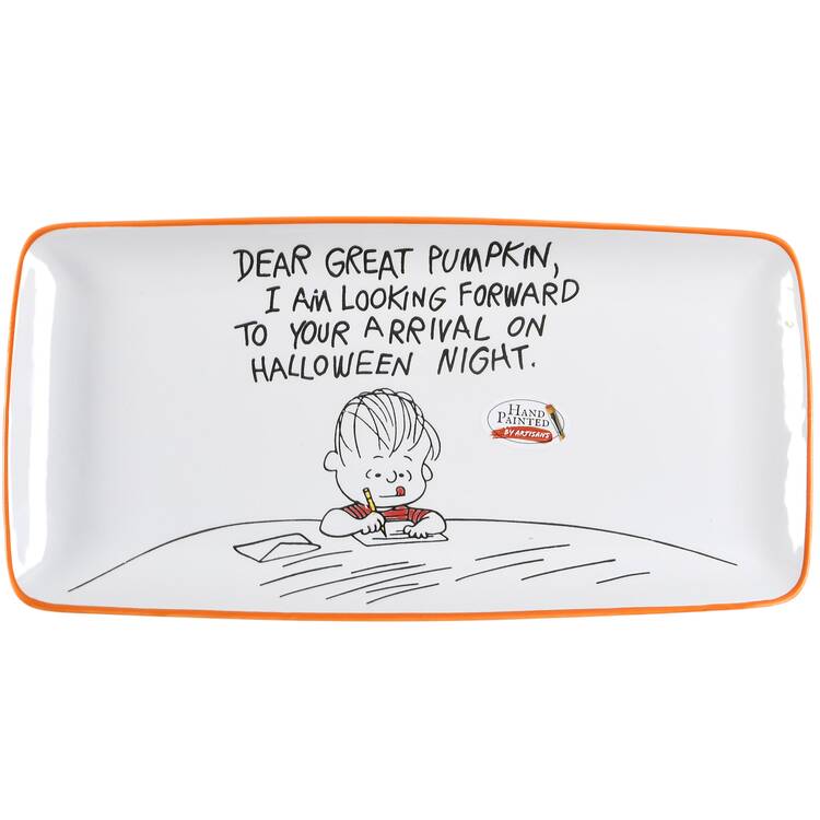 Peanuts Halloween Rectangular Tray
