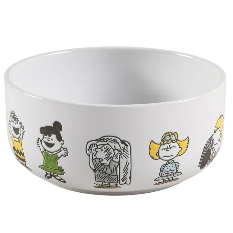 Peanuts Halloween 32 Oz Round Plastic Microwave Bowl No Vent Lid