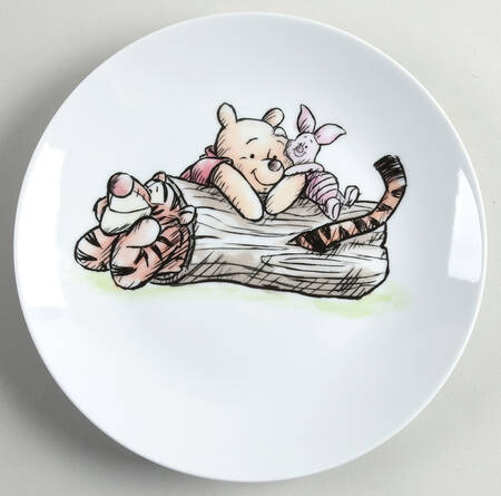Winnie the Pooh 95 Years Exploring a Classic Salad Plate
