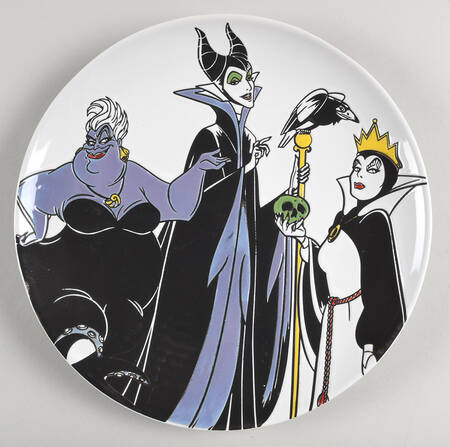 Disney Villians Dinner Plate