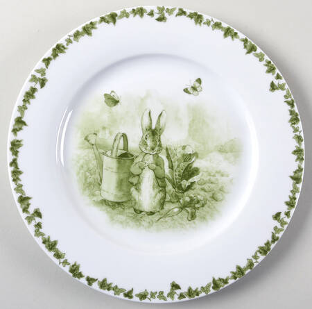 Peter Rabbit Green Toile by Zrike
