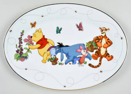 Winnie the Pooh Spring Days 13" Oval Serving Platter