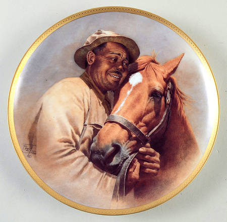 Fred Stone Classic Forever Friends-Man O'War & Will Harbut - No Box