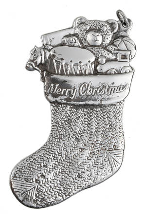 American Heritage-Ornament Christmas Stocking-New England Sterling - No Box