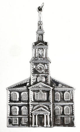American Heritage-Ornament Colonial Meetinghouse Church-New England - Boxed
