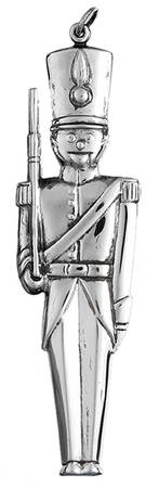 American Heritage-Ornament Toy Soldier-New England Sterling - Boxed