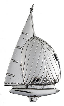 American Heritage-Ornament Twelve Meter-Gorham-Racing Yacht - No Box